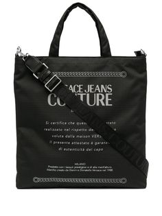Versace Jeans Couture сумка-тоут Etichetta