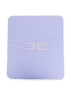 Elisabetta Franchi La Mia Bambina одеяло с монограммой