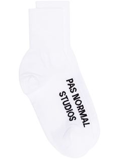 Pas Normal Studios носки с жаккардовым логотипом