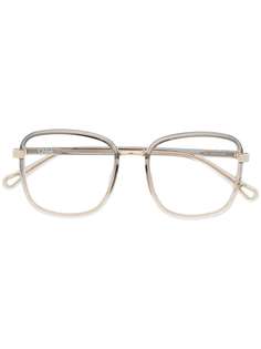 Chloé Eyewear очки в массивной оправе