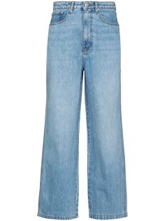 Nanushka укороченные джинсы Jane
