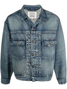 Levis: Made & Crafted джинсовая куртка с эффектом потертости