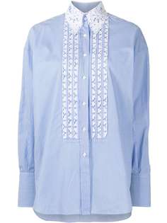 Ermanno Scervino полосатая рубашка оверсайз