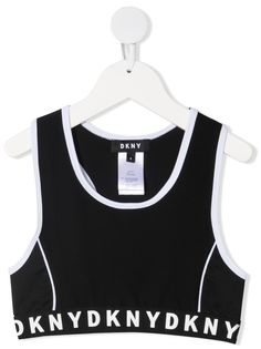 Dkny Kids спортивный топ с логотипом