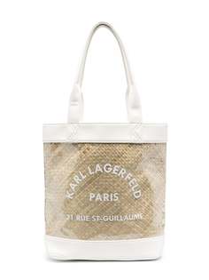 Karl Lagerfeld Kids прозрачная пляжная сумка