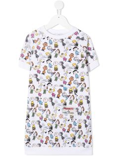 The Marc Jacobs Kids платье-футболка из коллаборации с Peanuts