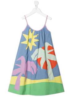 Stella McCartney Kids платье с нашивками