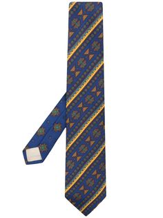 Kenzo Pre-Owned галстук в полоску