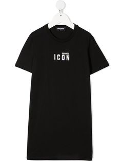 Dsquared2 Kids платье-футболка с принтом Icon