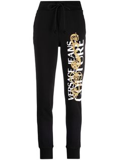 Versace Jeans Couture спортивные брюки с логотипом