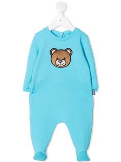 Moschino Kids пижама с нашивкой Teddy Bear