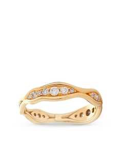 Fernando Jorge кольцо Fluid из желтого золота с бриллиантами