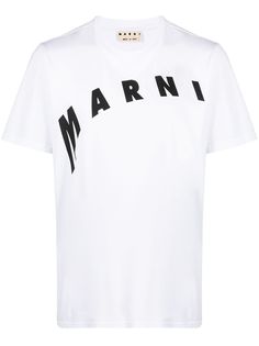 Marni футболка с логотипом