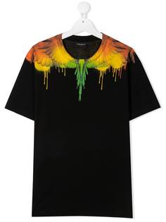 Marcelo Burlon County Of Milan Kids футболка с графичным принтом