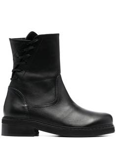 Patrizia Pepe ковбойские ботинки со шнуровкой