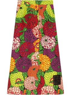 Gucci юбка из коллаборации с Ken Scott