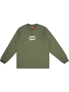 Supreme футболка с логотипом