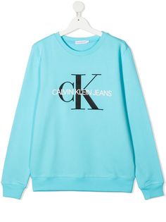 Calvin Klein Kids толстовка из органического хлопка с логотипом