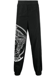 Versace спортивные брюки с логотипом Medusa