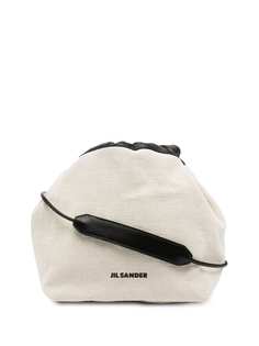 Jil Sander сумка через плечо с кулиской и логотипом