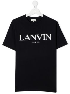 LANVIN Enfant футболка с логотипом