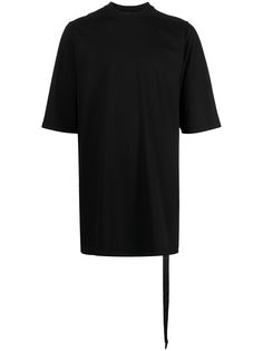 Rick Owens DRKSHDW футболка с драпировкой