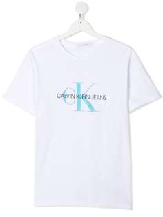 Calvin Klein Kids футболка с логотипом