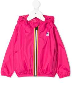 K Way Kids непромокаемая куртка с капюшоном и логотипом
