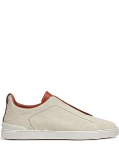 Ermenegildo Zegna кроссовки в двух тонах