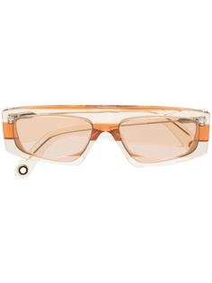 Jacquemus солнцезащитные очки Les lunettes Yauco в прямоугольной оправе