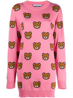 Moschino джемпер с узором