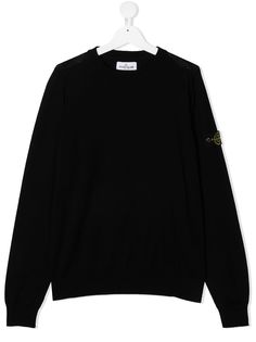 Stone Island Junior джемпер с логотипом