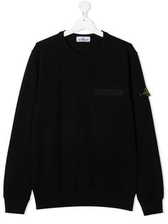 Stone Island Junior толстовка с карманом