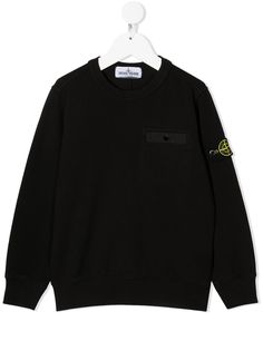 Stone Island Junior джемпер с логотипом