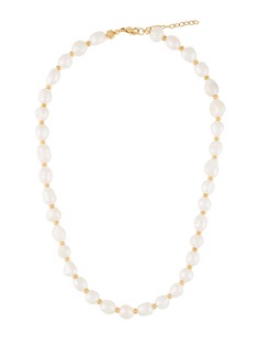 Nialaya Jewelry колье-чокер с жемчугом