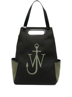 JW Anderson рюкзак с вышитым логотипом