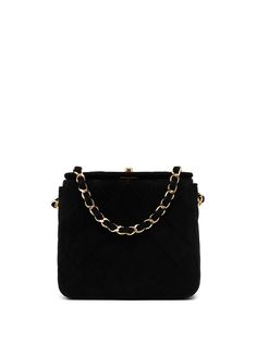 Chanel Pre-Owned стеганая сумка-тоут 1997-го года с логотипом CC