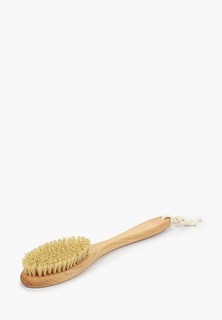Щетка для тела Hatparad для сухого массажа средней жесткости, из щетины кабана