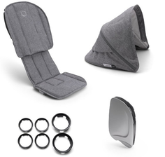 Комплект для коляски BUGABOO Ant Grey Melange-Grey Melange complete 910210GM01