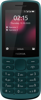 Мобильный телефон Nokia 215 4G DS Cyan (RM-1272)