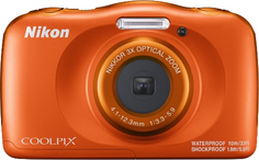 Компактный фотоаппарат Nikon Coolpix W150 Orange Backpack Kit