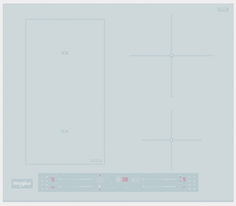 Индукционная варочная панель Whirlpool WL S5360 BF/W