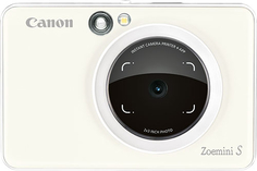 Фотоаппарат моментальной печати Canon Zoemini S Pearl White (ZV-123-PW)