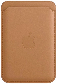 Чехол-бумажник Apple MagSafe для iPhone Saddle Brown (MHLT3ZE/A)