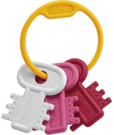 Развивающая игрушка Chicco "Ключи на кольце" Pink (00063216100000)
