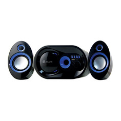 Колонки Bluetooth Oklick OK-433, 2.1, черный [2071bkt]