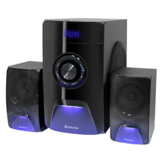 Колонки Bluetooth DEFENDER X500, 2.1, черный [65526]