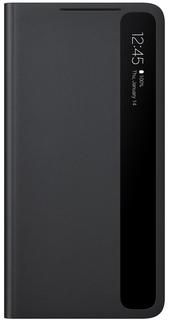 Чехол-книжка Samsung Clear View + S pen для Galaxy S21 Ultra (черный)