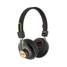 Bluetooth гарнитура Marley Positive Vibration BT Rasta (черно-красный)