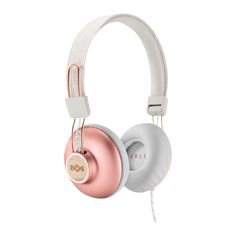 Проводная гарнитура Marley Positive Vibration 2.0 Copper (бело-розовый)